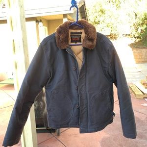 Schott down insulated jacket